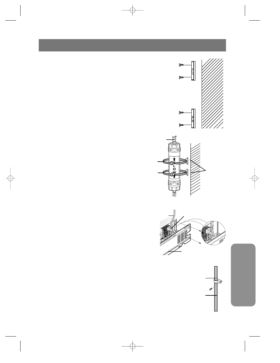 Installing the water dispenser line, Inst alla tion instructions | Samsung da99-00494v User Manual | Page 33 / 36