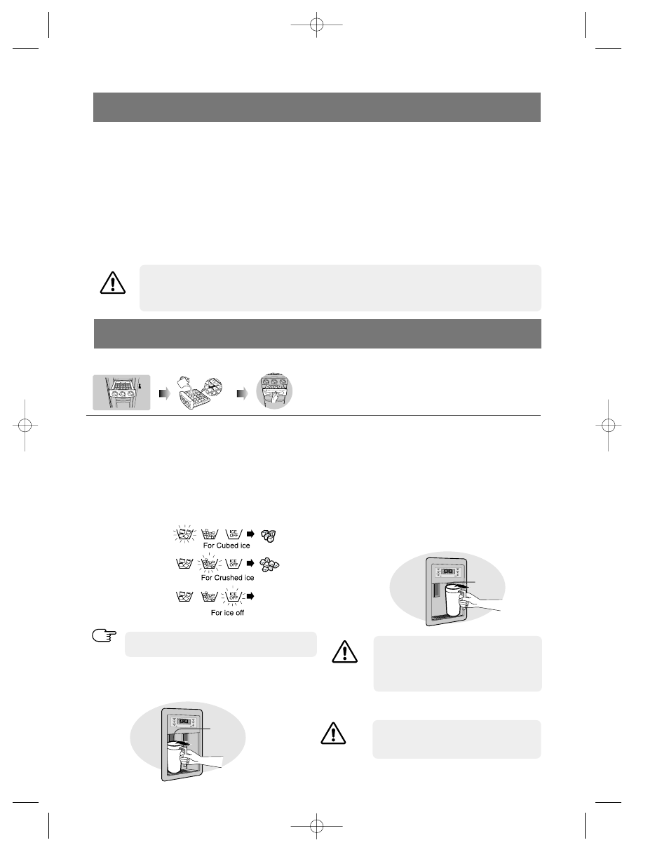 Temperature control, Ice and cold water dispenser | Samsung da99-00494v User Manual | Page 8 / 36