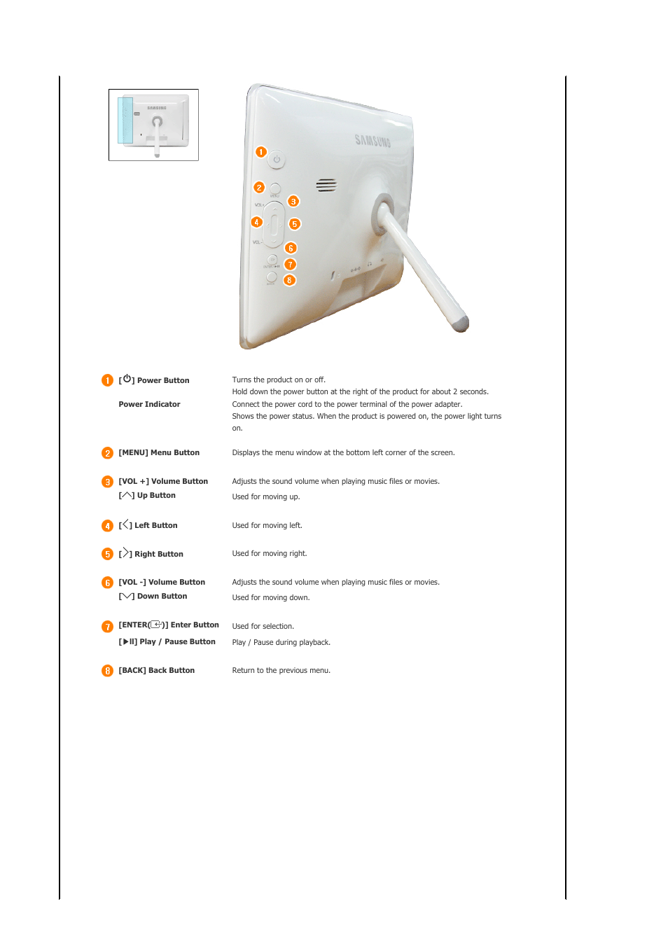 Connecting | Samsung SPF-83V User Manual | Page 10 / 42