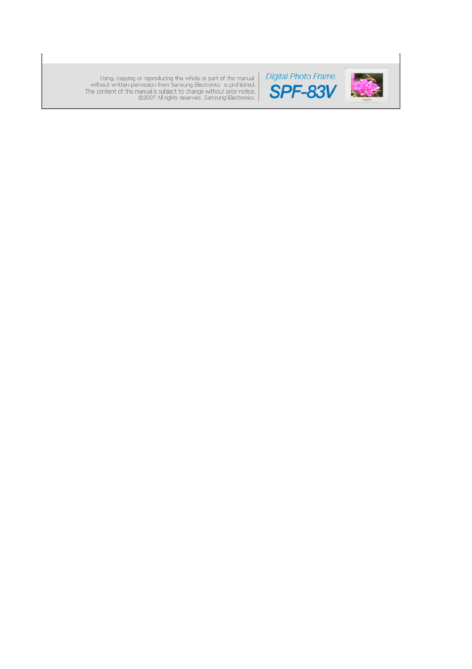 Samsung SPF-83V User Manual | Page 15 / 42
