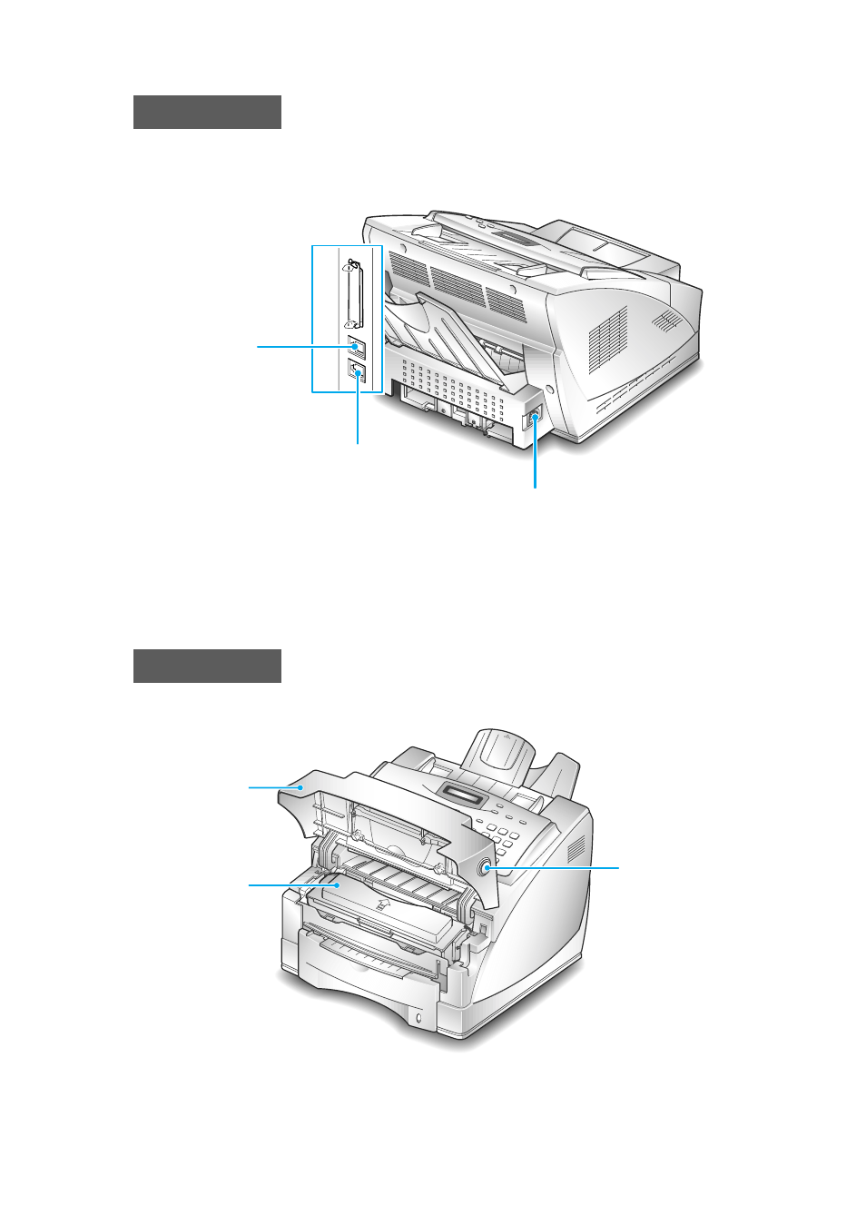 Rear view inside | Samsung MSYS SF-6800 User Manual | Page 12 / 106