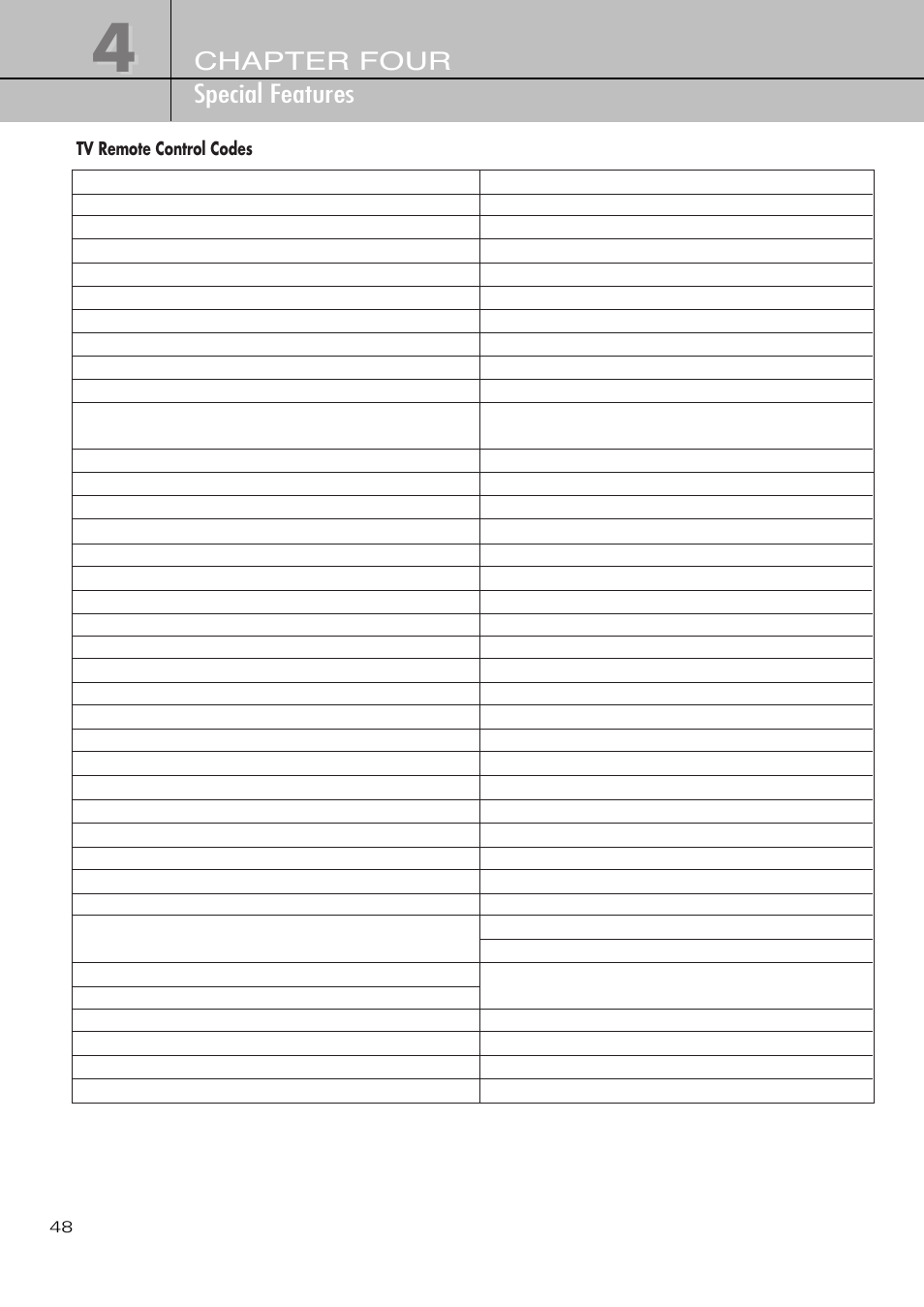 Chapter four special features | Samsung SIR-T451 User Manual | Page 48 / 51