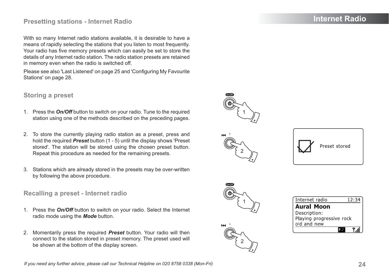 Internet radio | Samsung WM-202 User Manual | Page 25 / 76