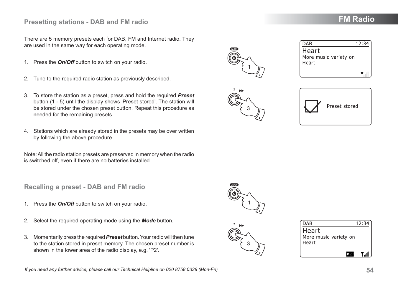 Fm radio | Samsung WM-202 User Manual | Page 55 / 76