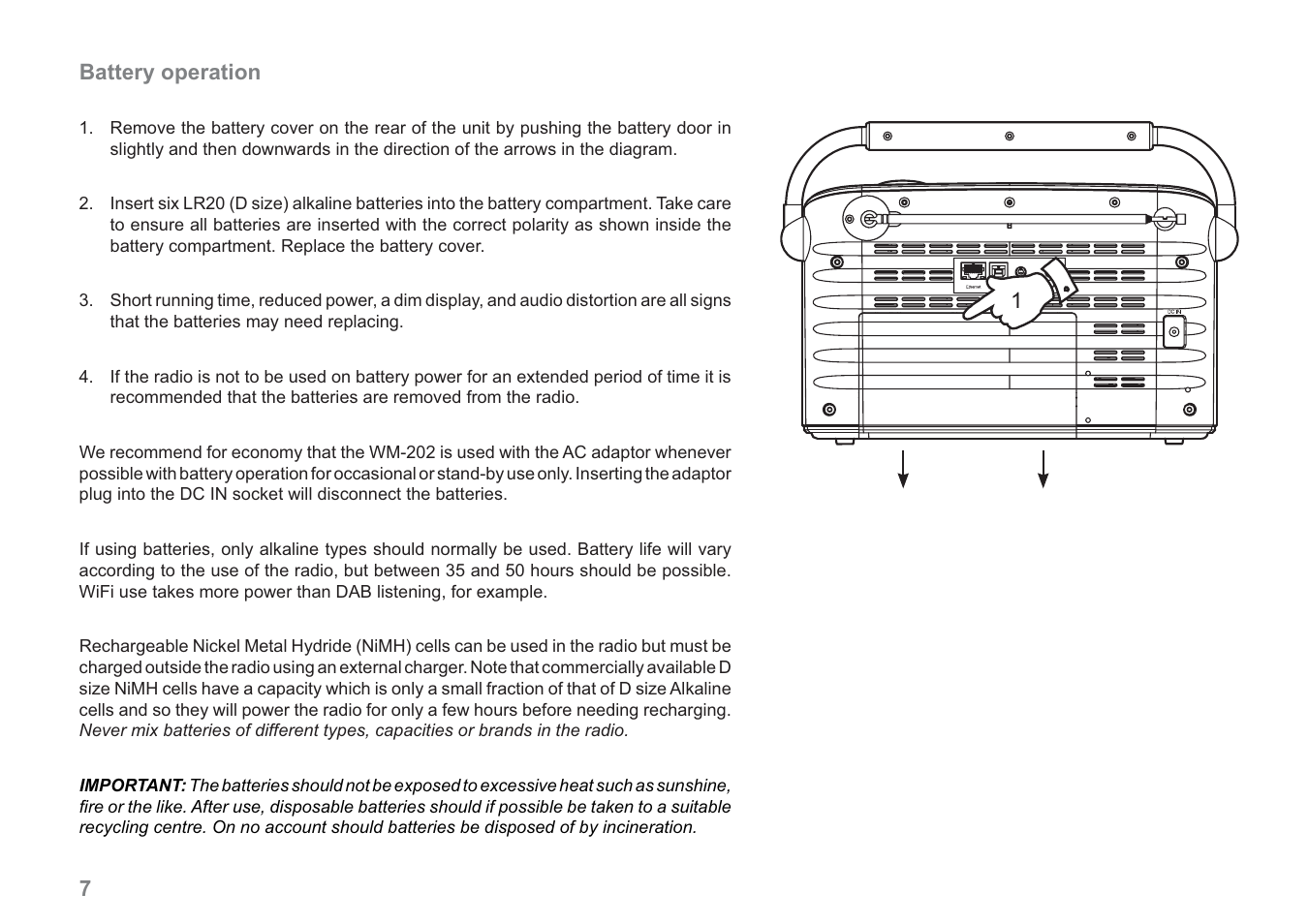 Samsung WM-202 User Manual | Page 8 / 76
