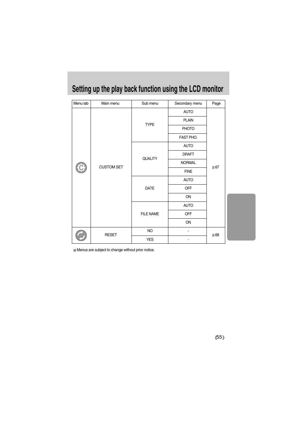 Samsung Digimax A400 User Manual | Page 55 / 116