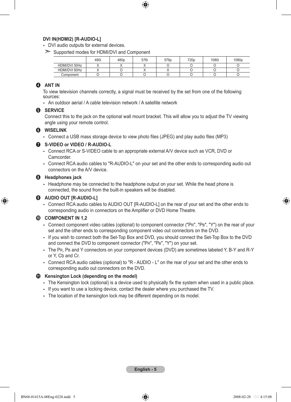 Samsung BN68-01415A-00 User Manual | Page 7 / 51