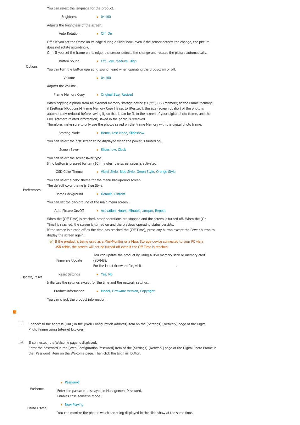 Samsung SPF-86V User Manual | Page 25 / 44