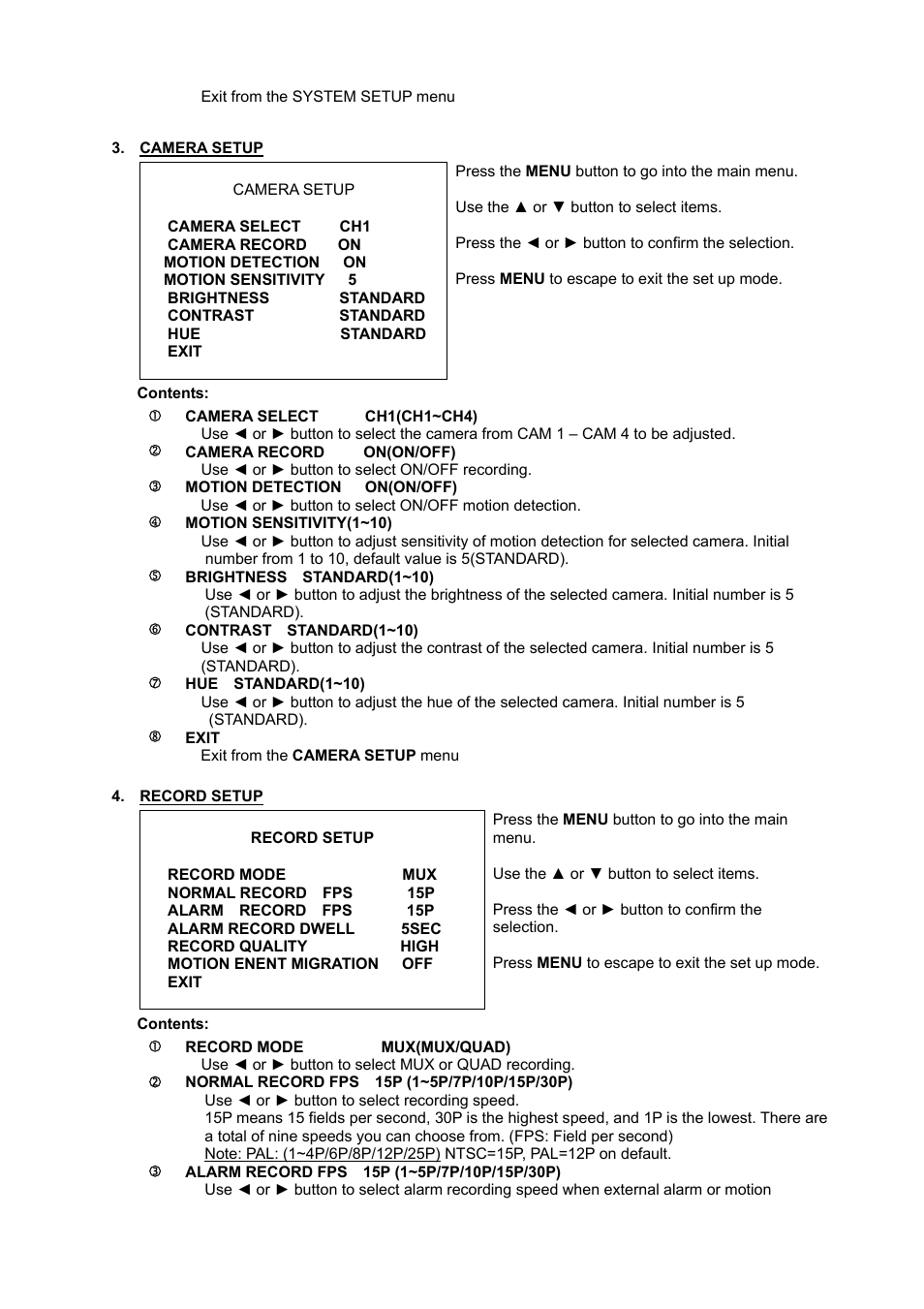 Samsung NETWORK DIGITAL VIDEO RECORDER User Manual | Page 10 / 21