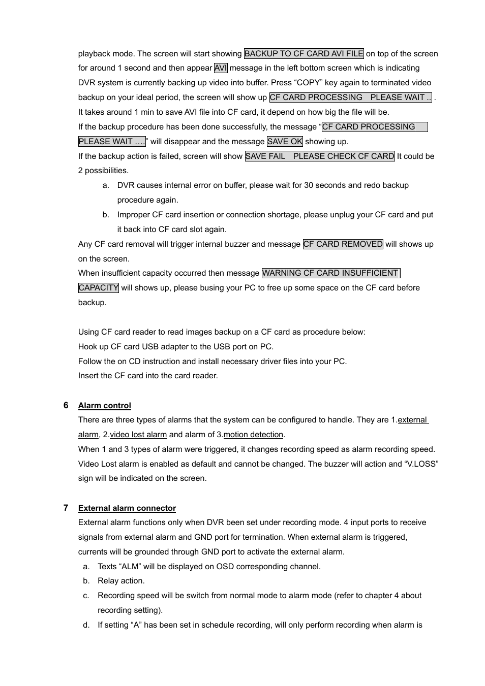 Samsung NETWORK DIGITAL VIDEO RECORDER User Manual | Page 17 / 21