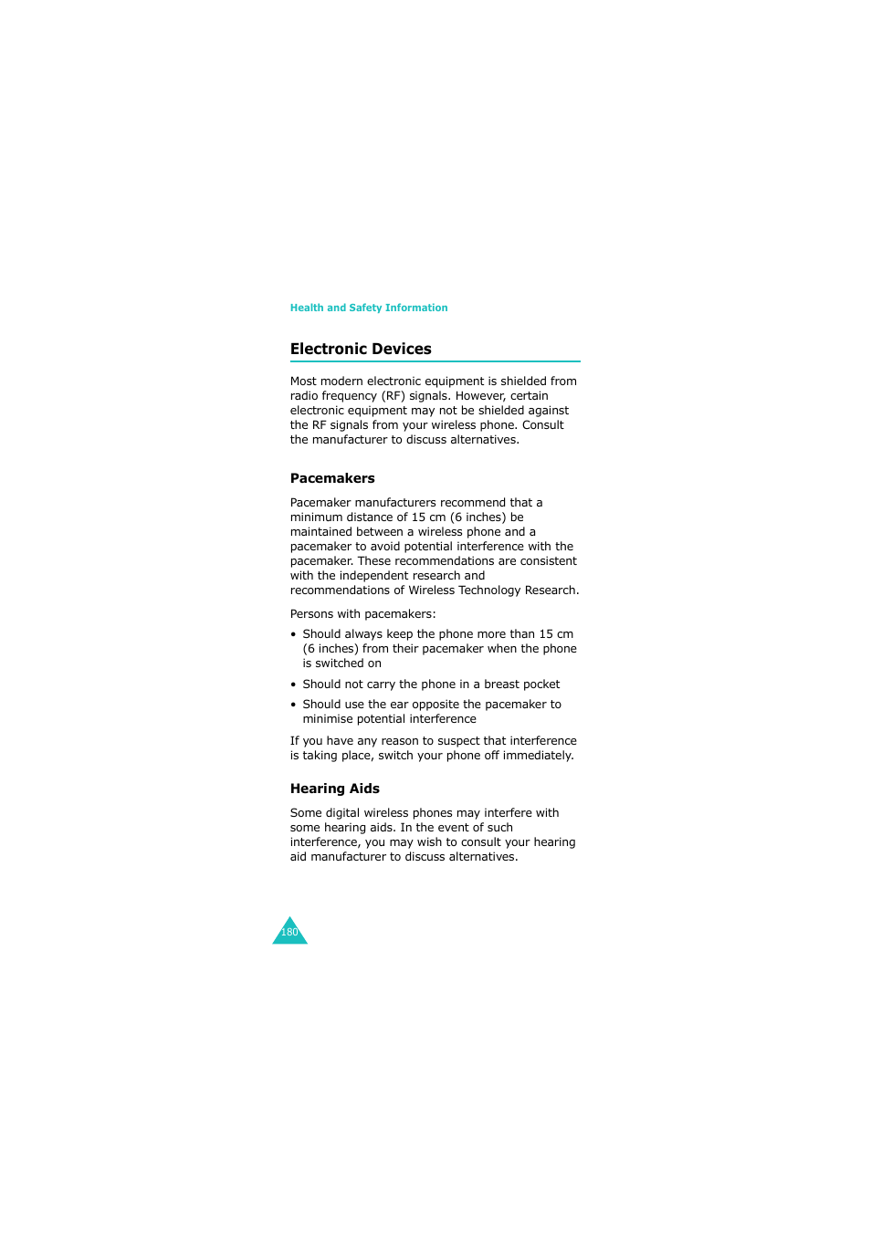 Electronic devices | Samsung G H68-05336A User Manual | Page 181 / 201