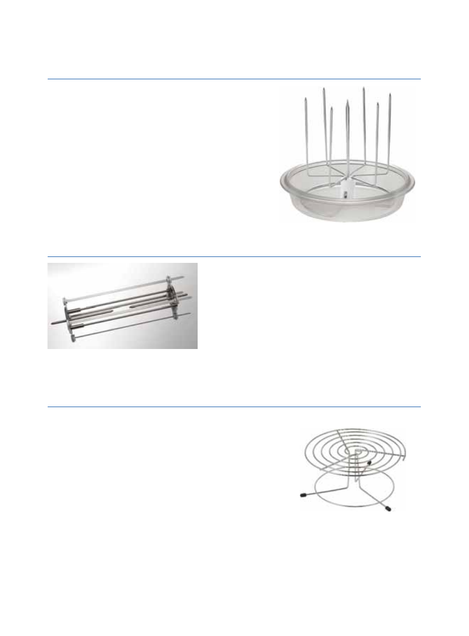 Multi-spit, Rotisserie, Grill rack | Samsung Microwave Oven User Manual | Page 10 / 92