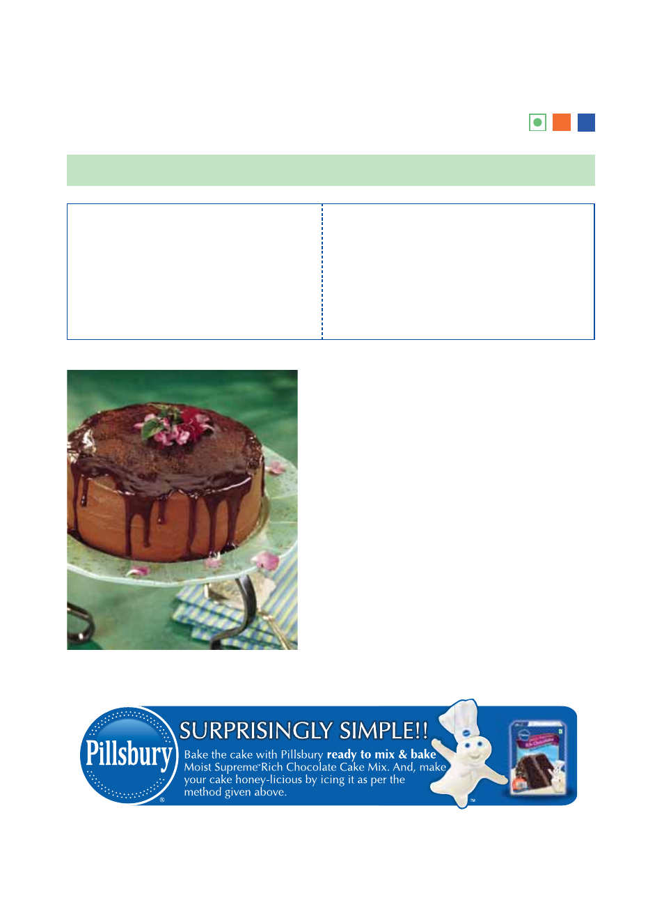 Honey bee chocolate cake | Samsung Microwave Oven User Manual | Page 84 / 92
