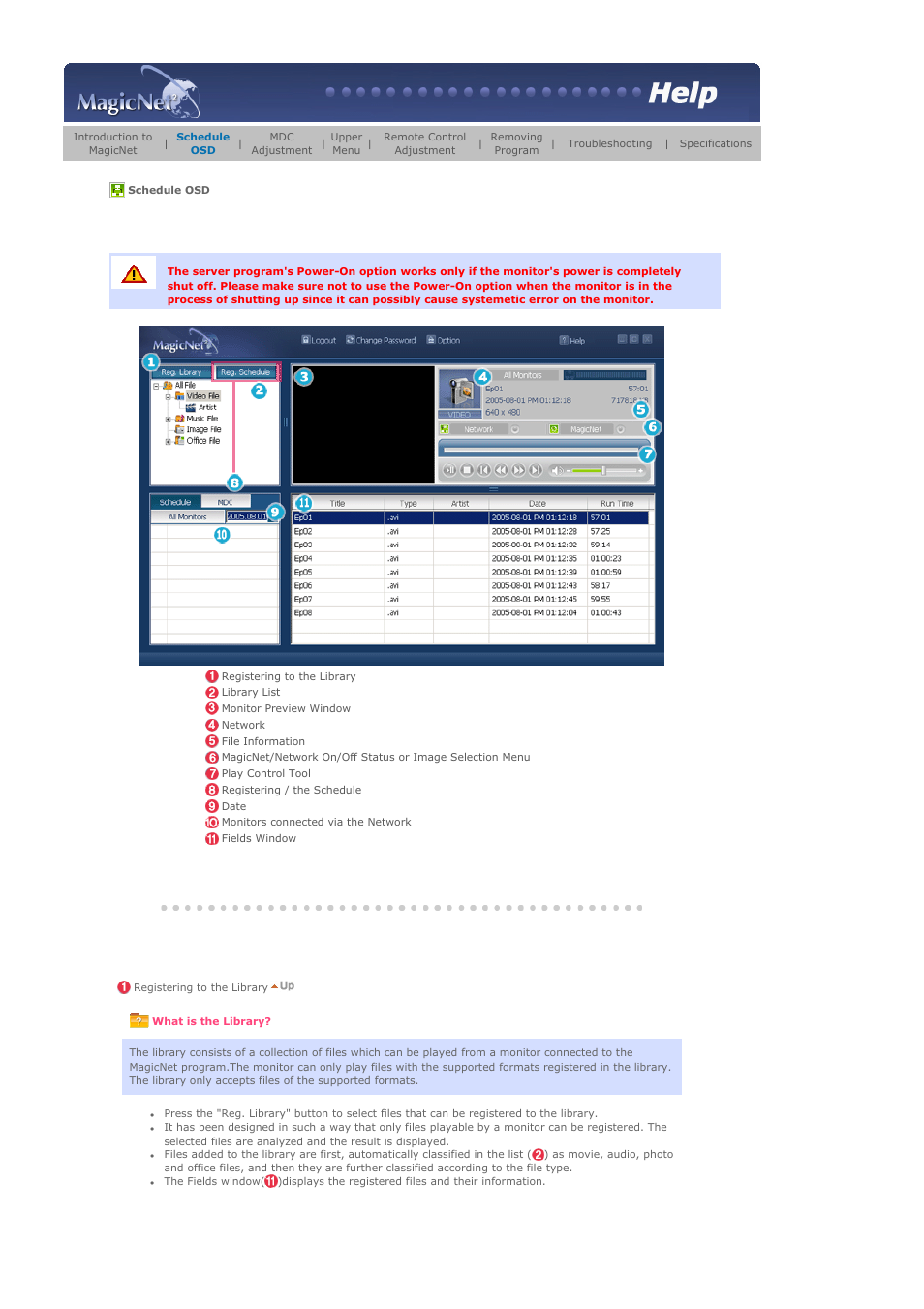 Mdc adjustment | Samsung 460P User Manual | Page 112 / 154