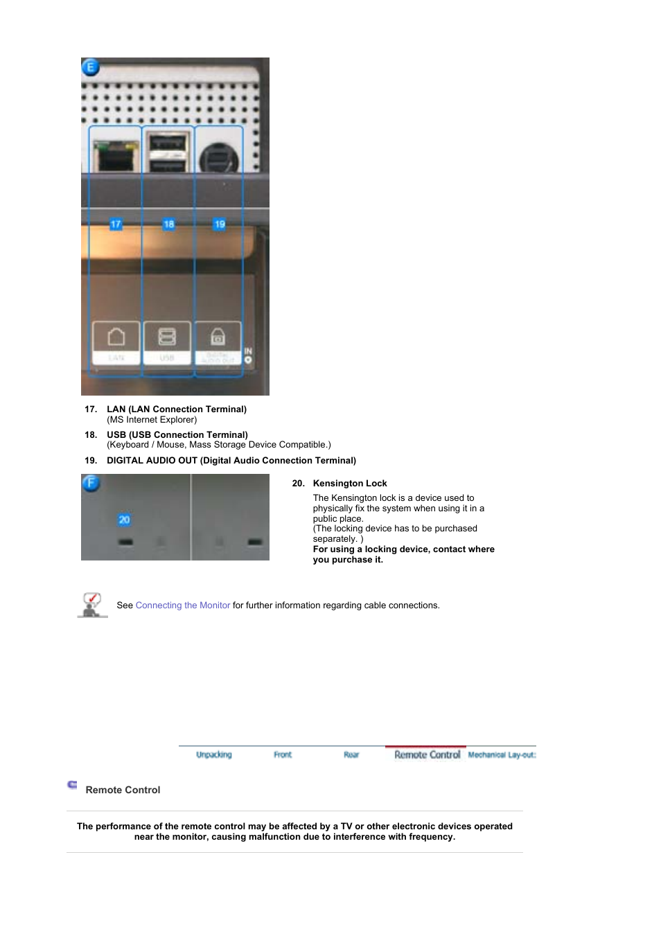 Samsung 460P User Manual | Page 15 / 154