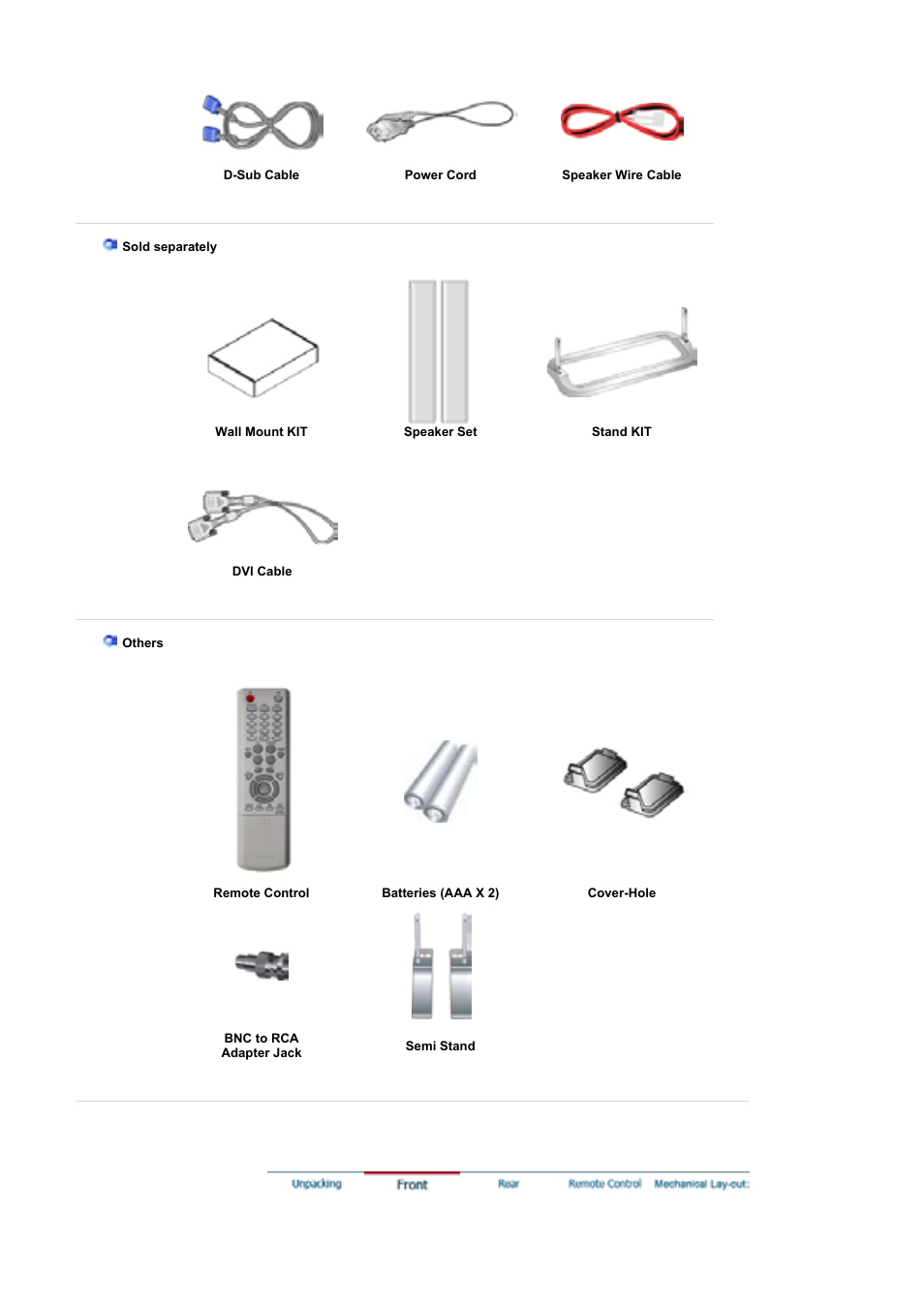 Samsung 460P User Manual | Page 25 / 154