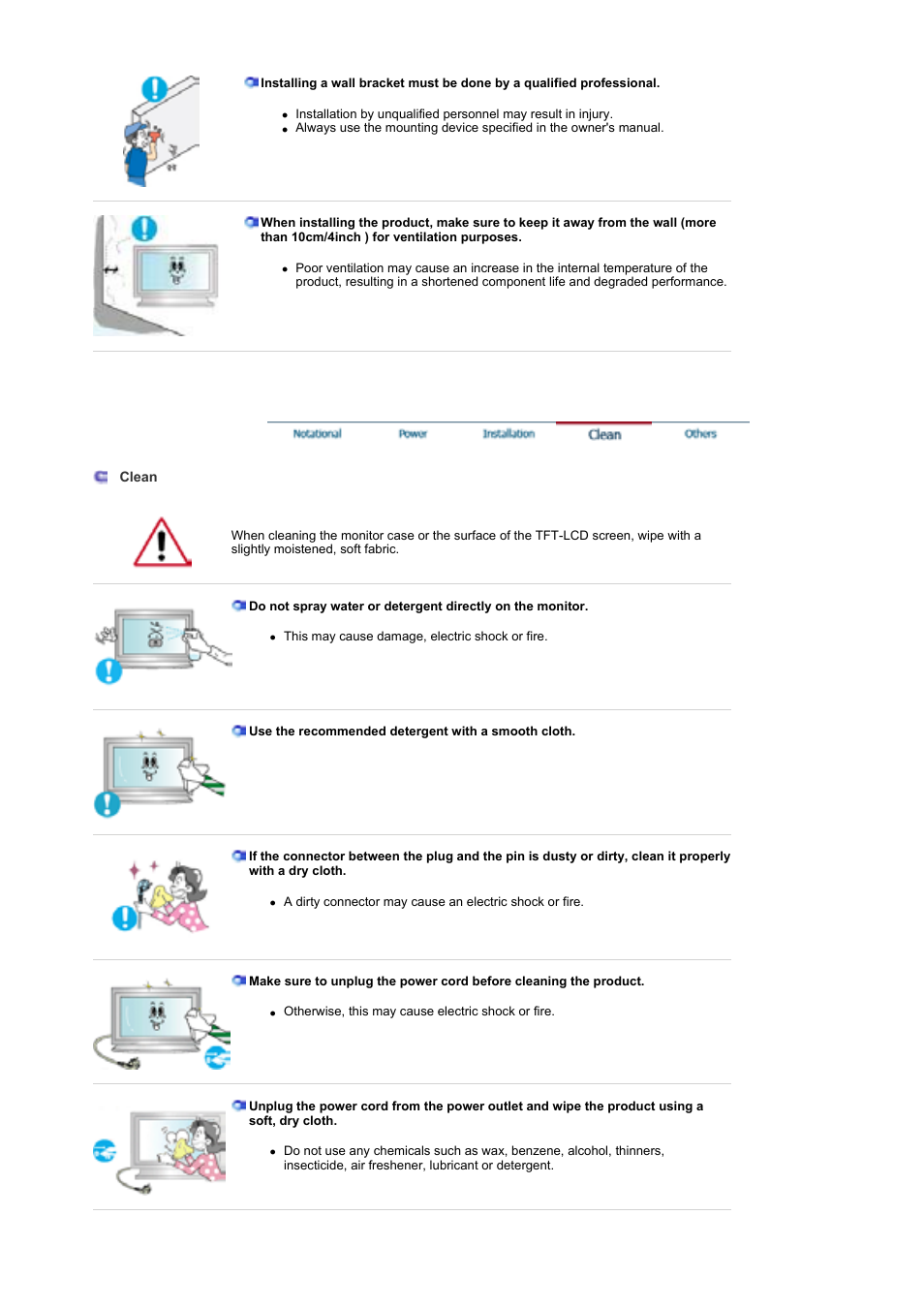 Others | Samsung 460P User Manual | Page 5 / 154
