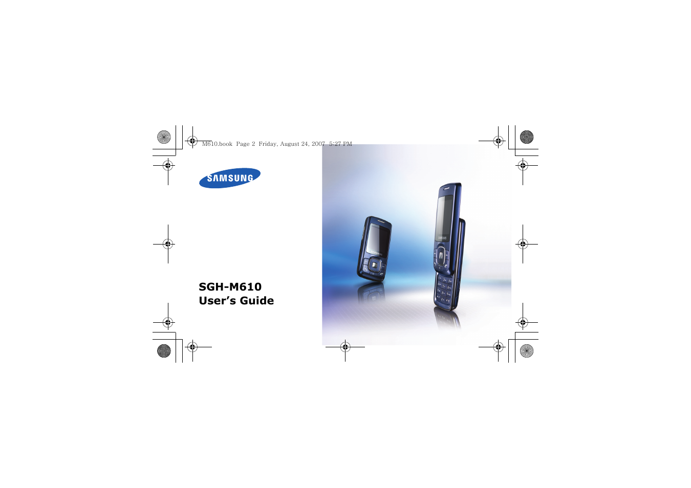 Samsung SGH-M610 User Manual | 49 pages