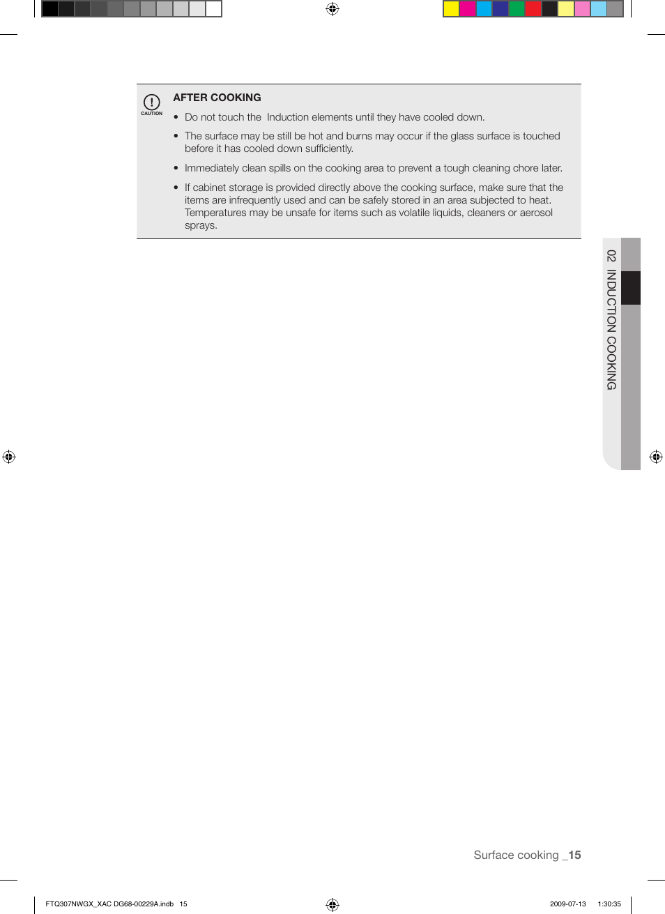 Samsung FTQ307NWGX User Manual | Page 15 / 66