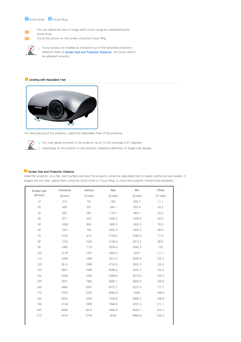 Samsung SP-A400B User Manual | Page 19 / 40