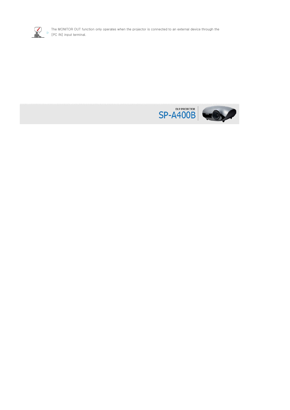 Samsung SP-A400B User Manual | Page 25 / 40