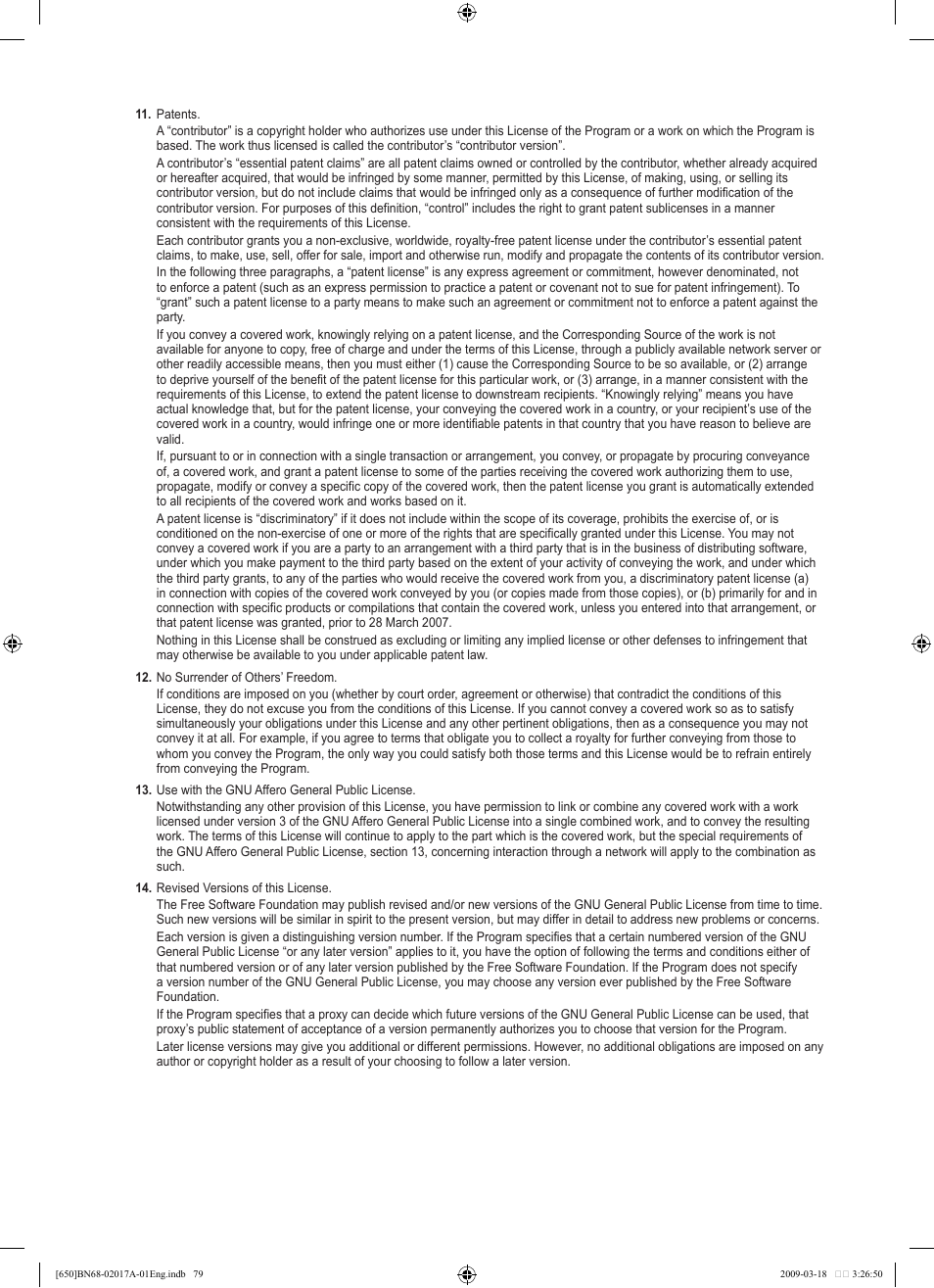 Samsung BN68-02017A-01 User Manual | Page 81 / 83