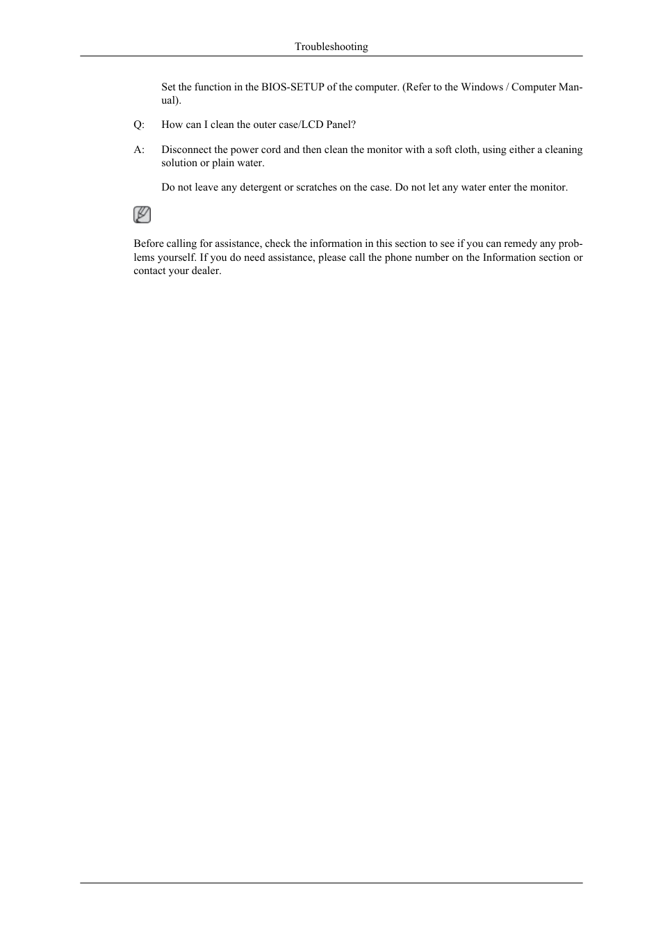 Samsung 2443NWX User Manual | Page 16 / 16