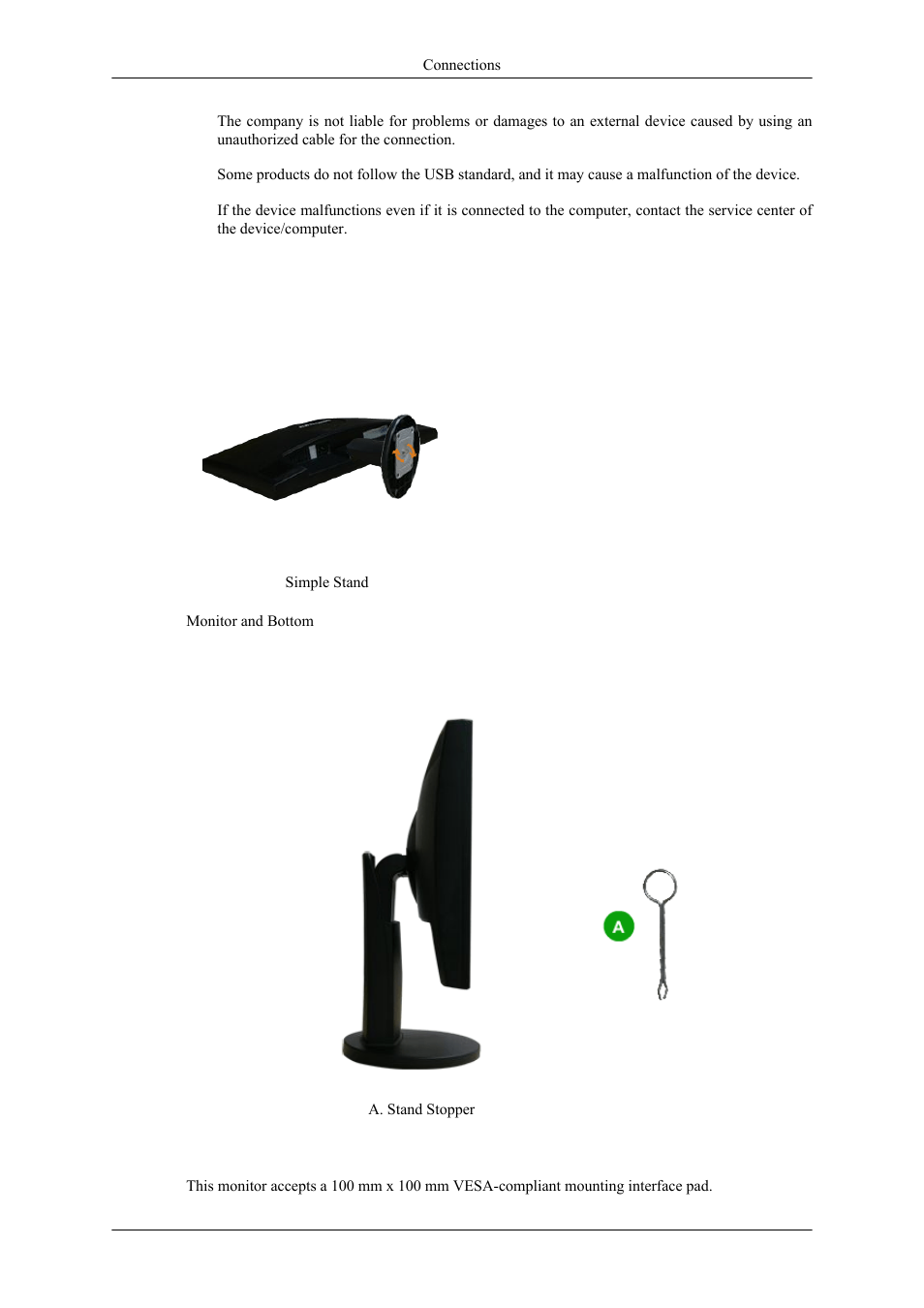 Using the stand, Monitor assembly, Has stand | Attaching a base | Samsung 2443NWX User Manual | Page 9 / 16