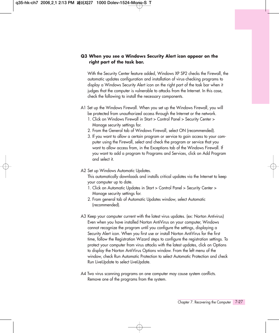 Samsung Q35 User Manual | Page 147 / 157