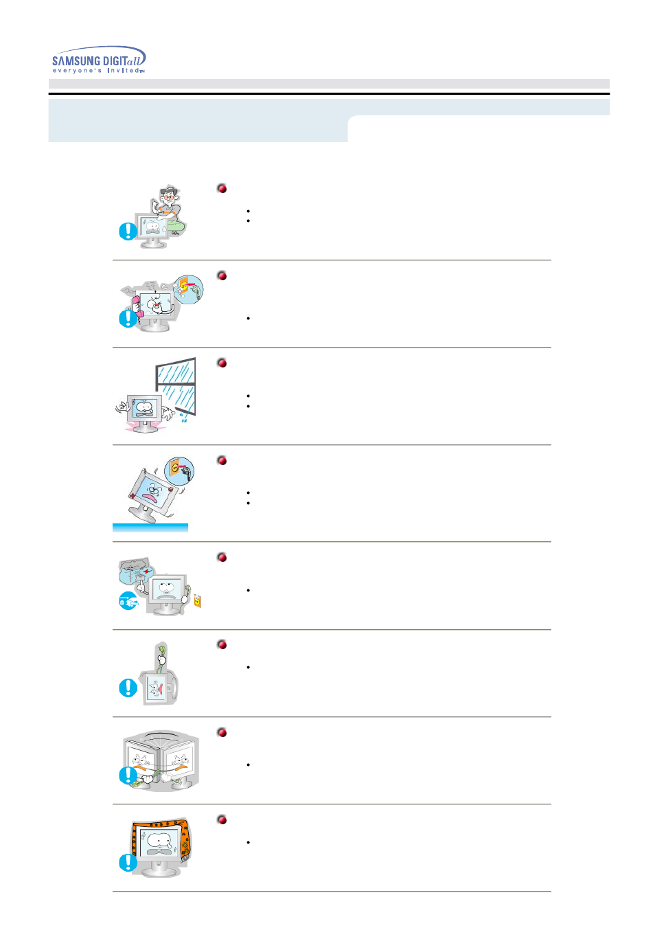 Other, Safety instructions - other | Samsung 192MP User Manual | Page 8 / 63