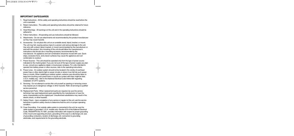 Samsung SHG-220 User Manual | Page 2 / 10