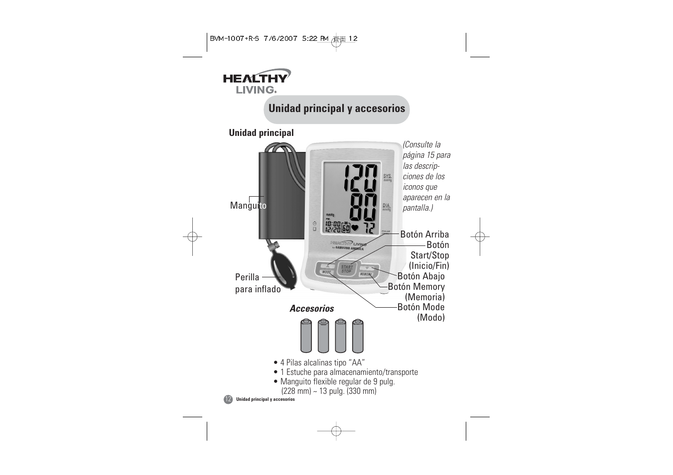 Samsung BVM-1007 User Manual | Page 45 / 66