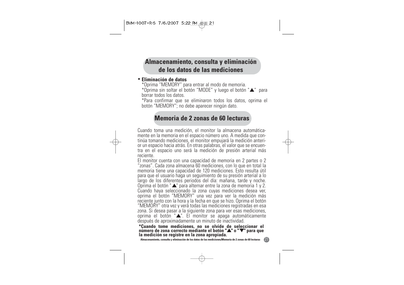 Samsung BVM-1007 User Manual | Page 54 / 66