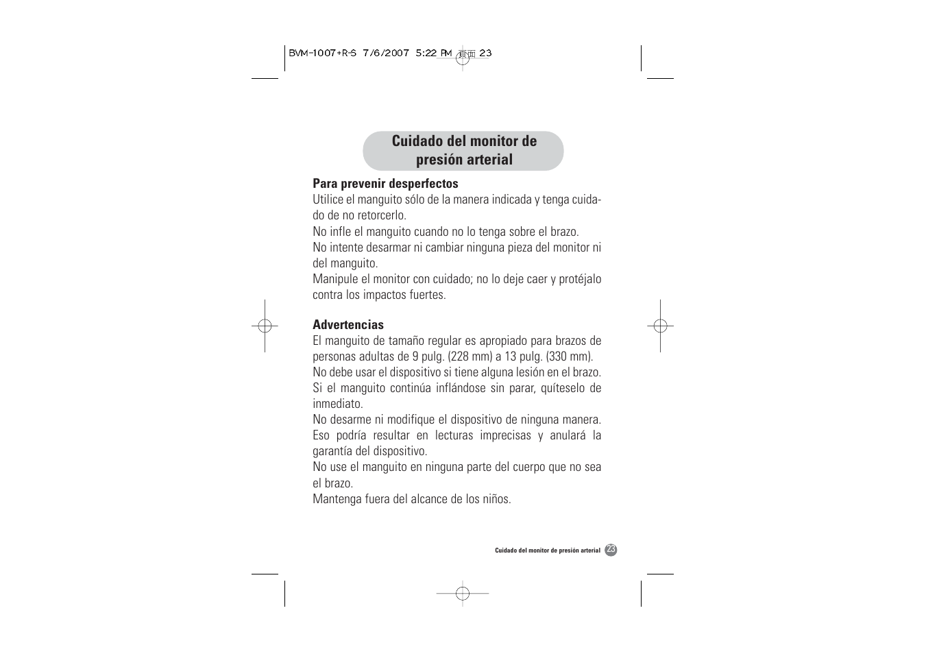 Samsung BVM-1007 User Manual | Page 56 / 66
