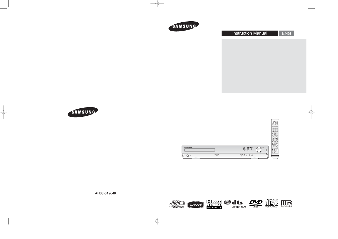 Samsung HT-TX25  EN User Manual | 34 pages