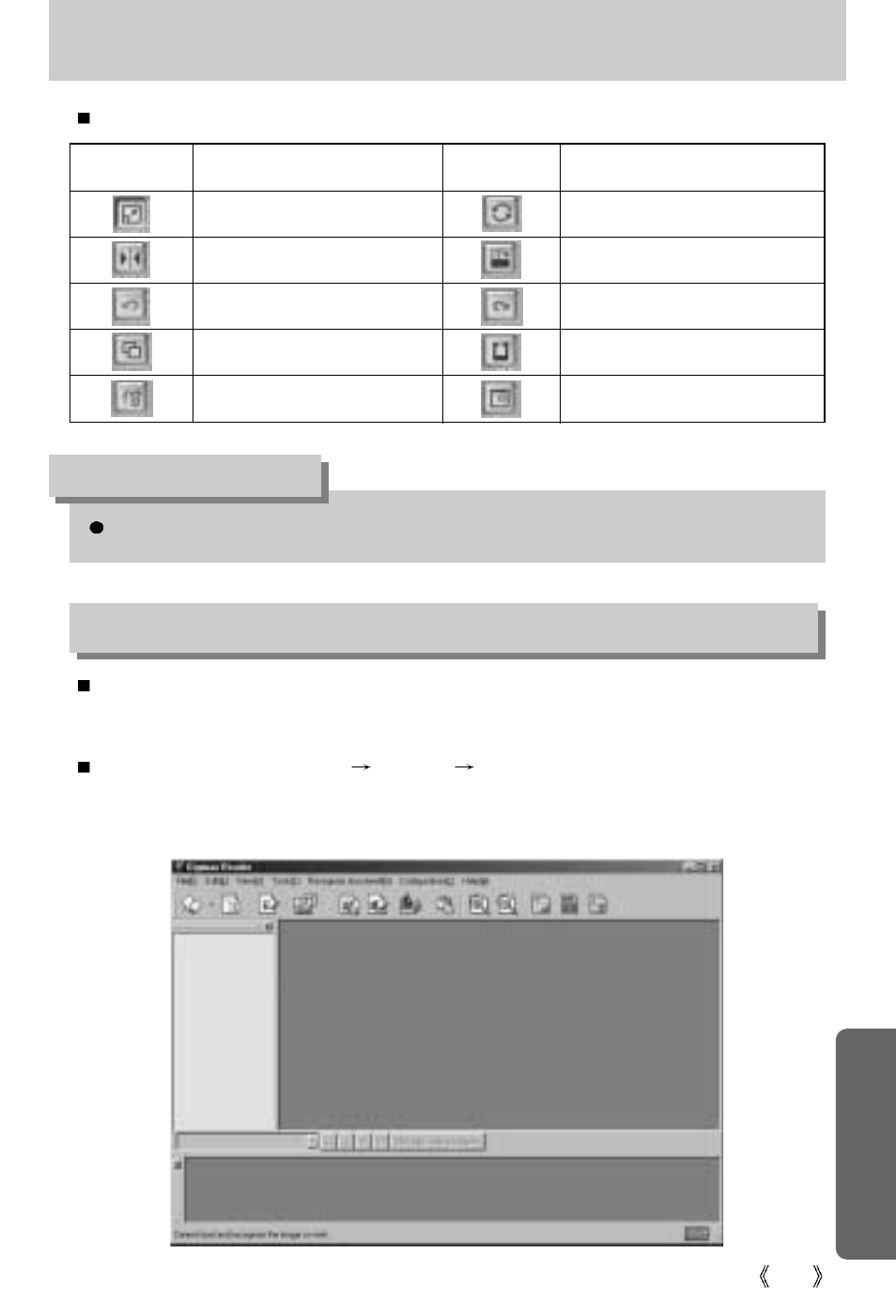 Using photoimpression, Information, Digimax reader | Samsung digimax U-CA 501 User Manual | Page 107 / 116