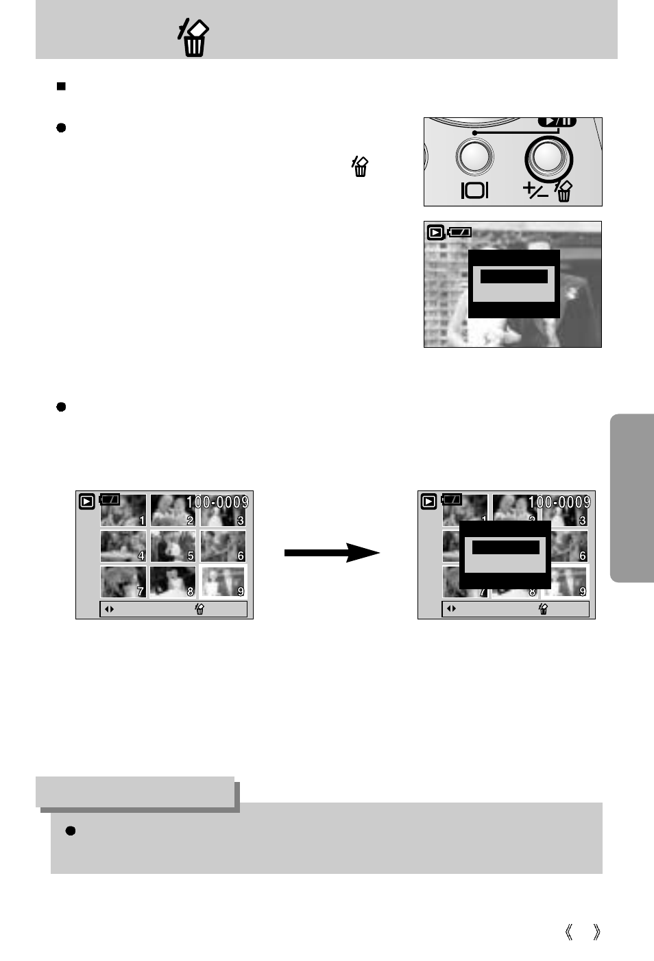 Delete ( ) button, Information | Samsung digimax U-CA 501 User Manual | Page 51 / 116