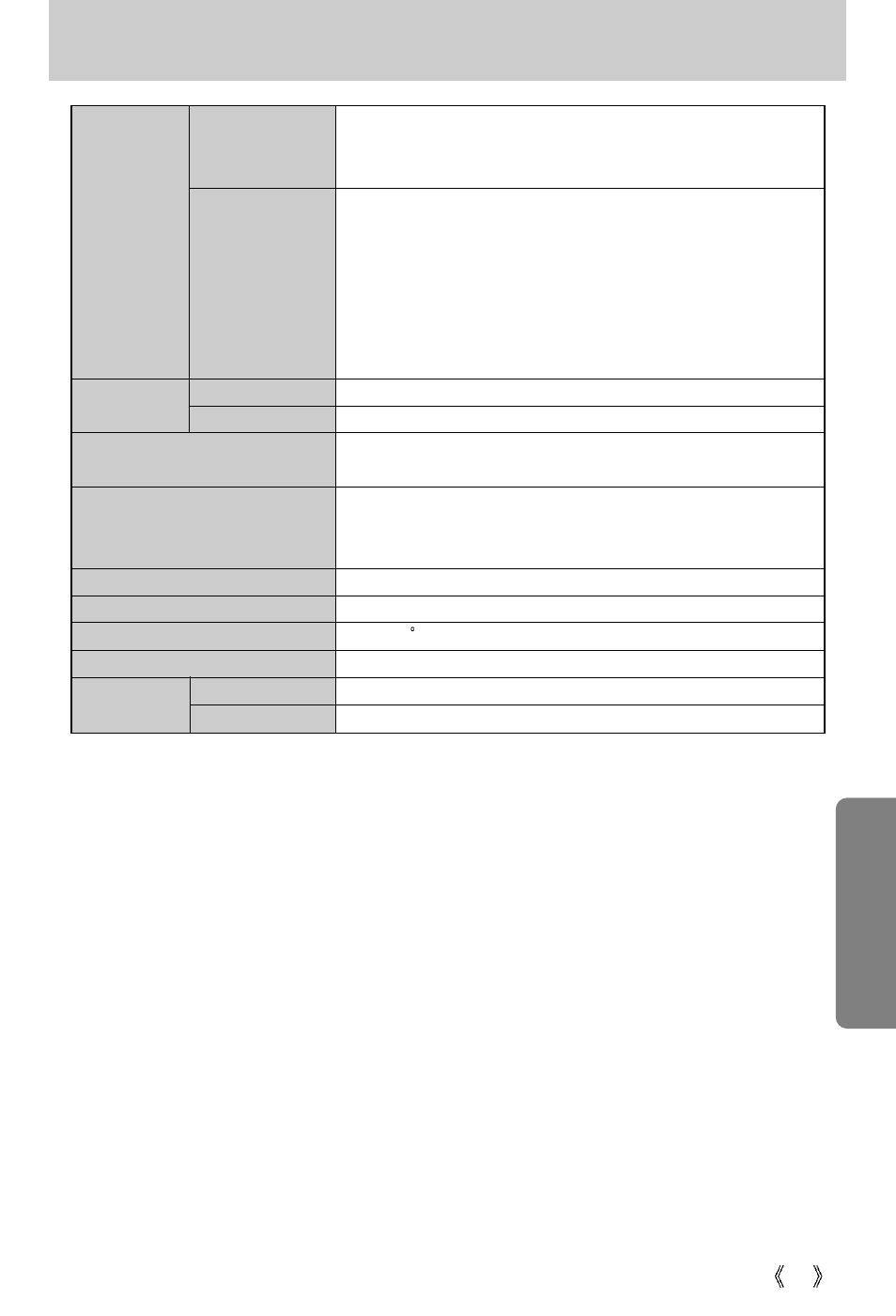 Specifications | Samsung digimax U-CA 501 User Manual | Page 87 / 116