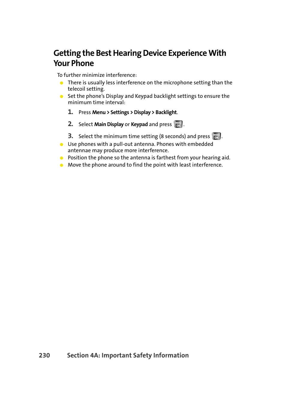 Samsung A640 User Manual | Page 252 / 265