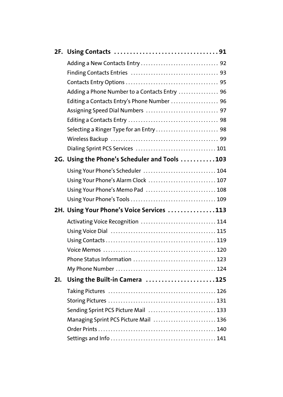 Samsung A640 User Manual | Page 5 / 265