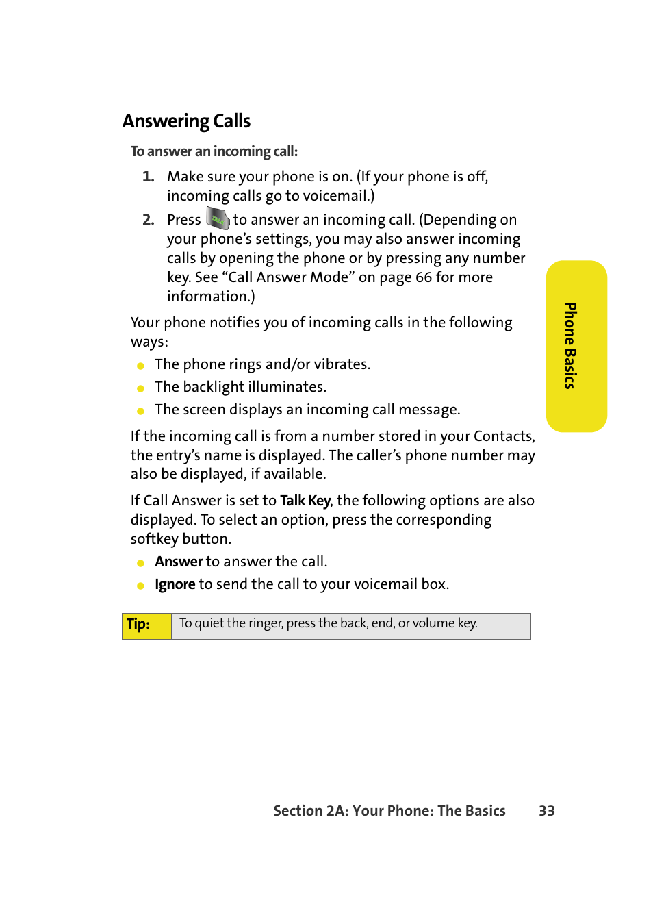 Answering calls | Samsung A640 User Manual | Page 55 / 265