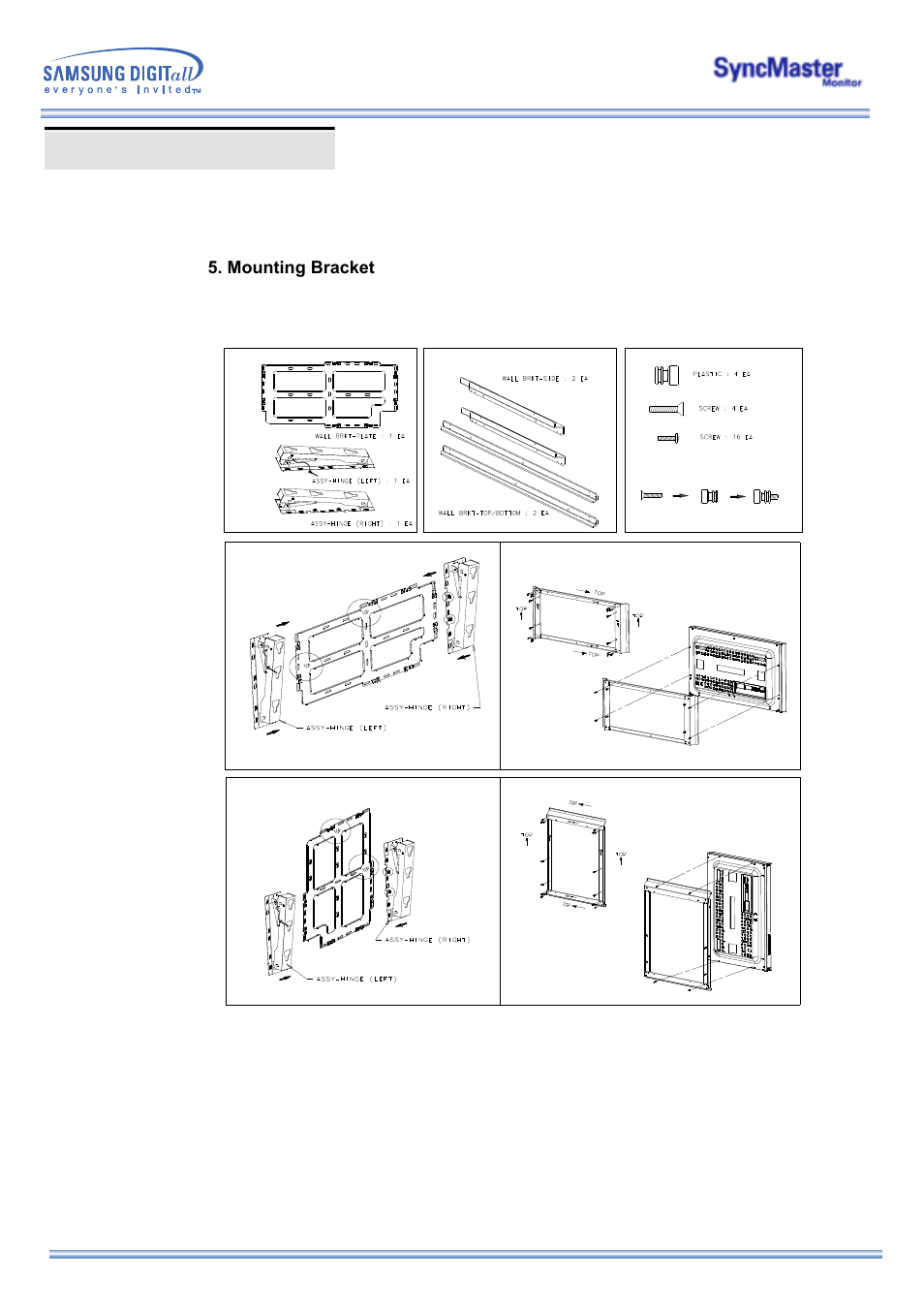 Mechanical lay-out | Samsung 323T User Manual | Page 17 / 78