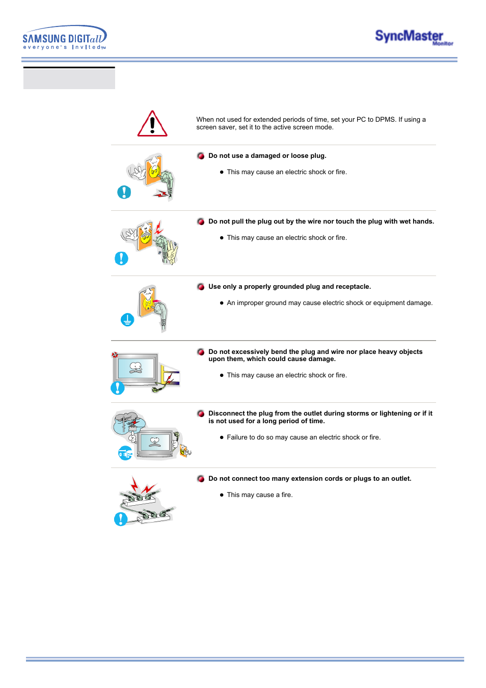 Power | Samsung 323T User Manual | Page 4 / 78