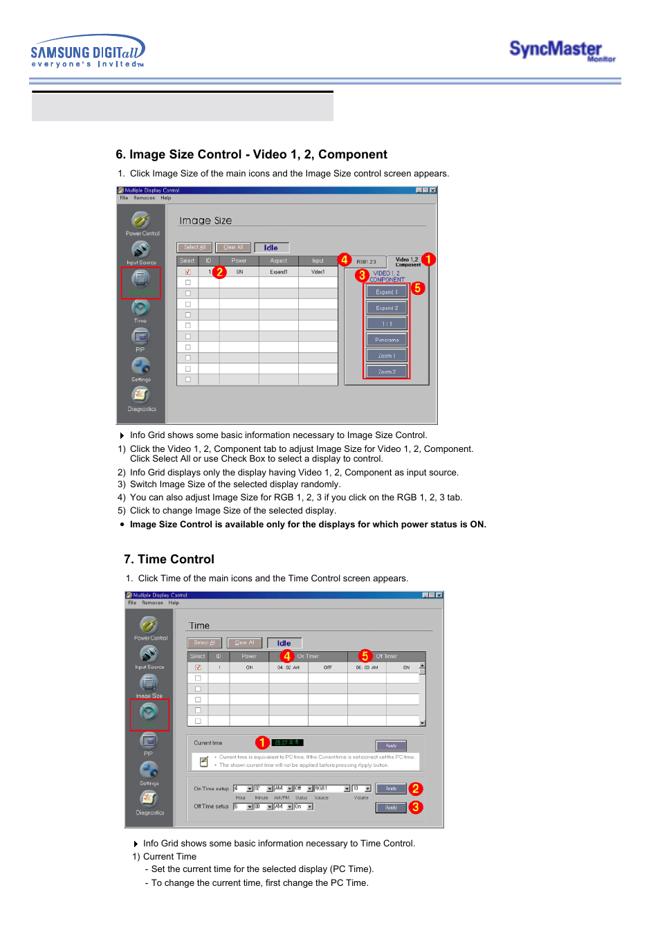 Multiple display control (mdc) | Samsung 323T User Manual | Page 41 / 78