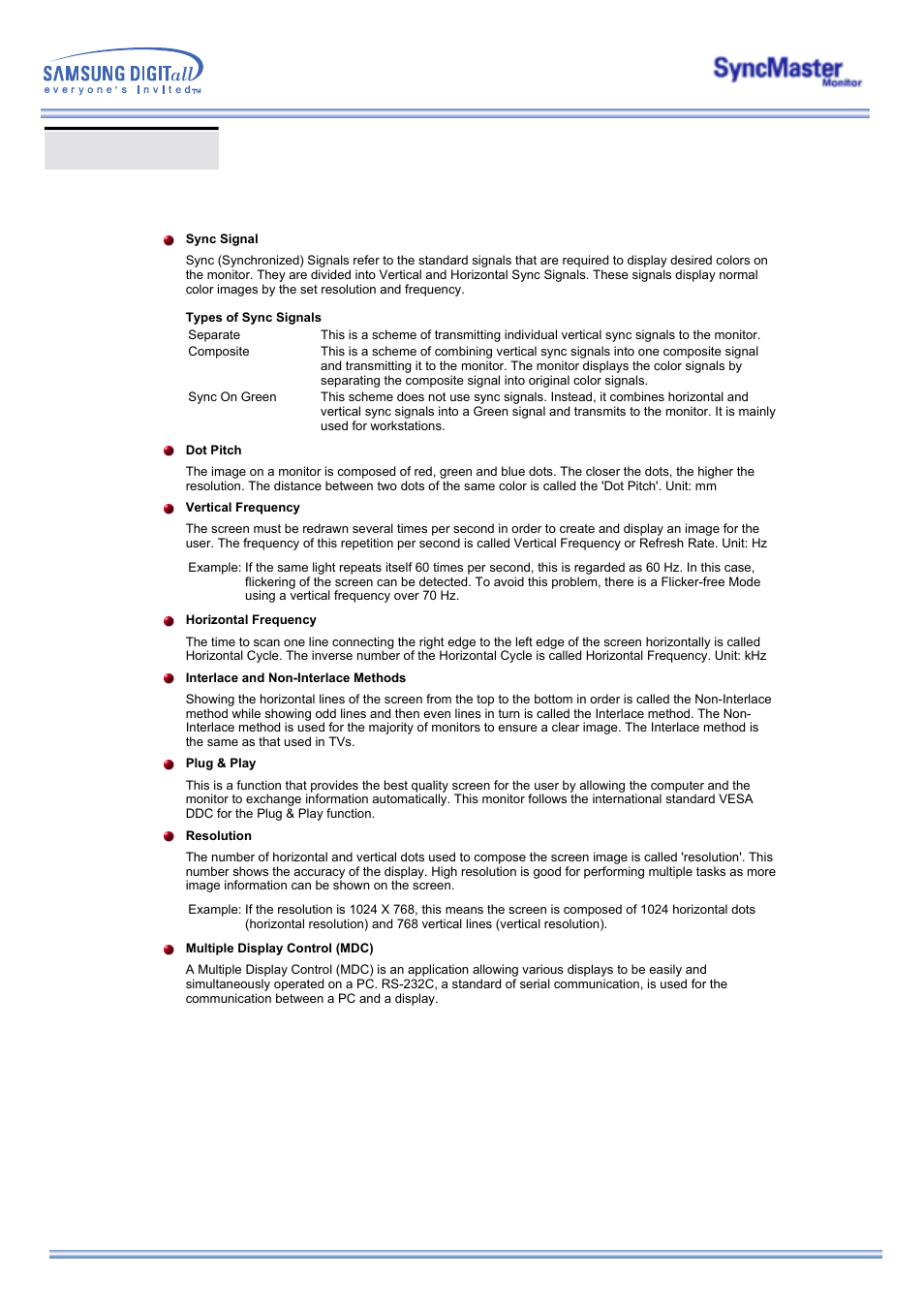 Terms | Samsung 323T User Manual | Page 71 / 78