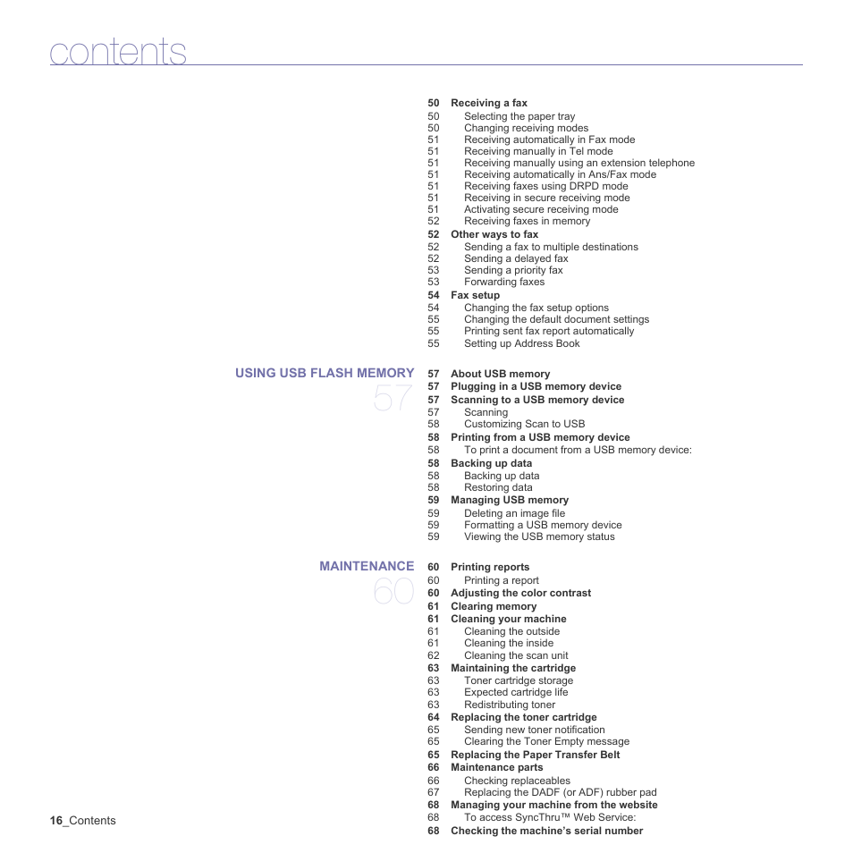 Samsung CLX-6240 Series User Manual | Page 16 / 157
