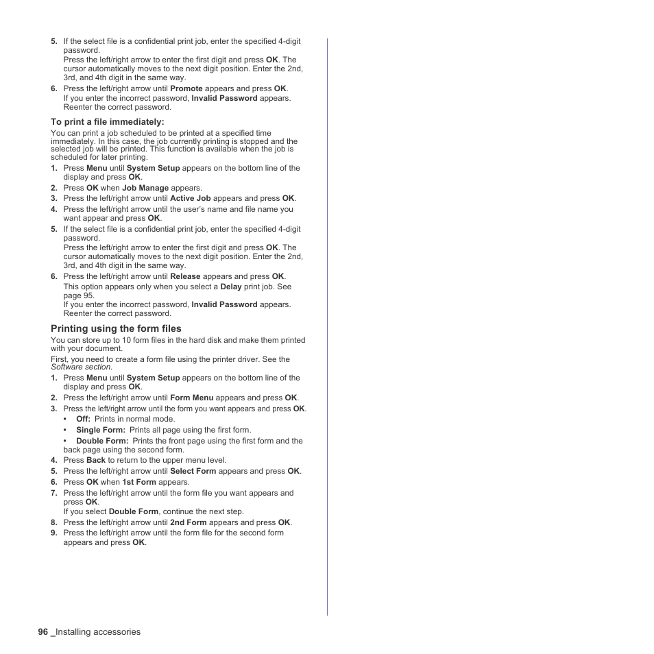 Samsung CLX-6240 Series User Manual | Page 96 / 157