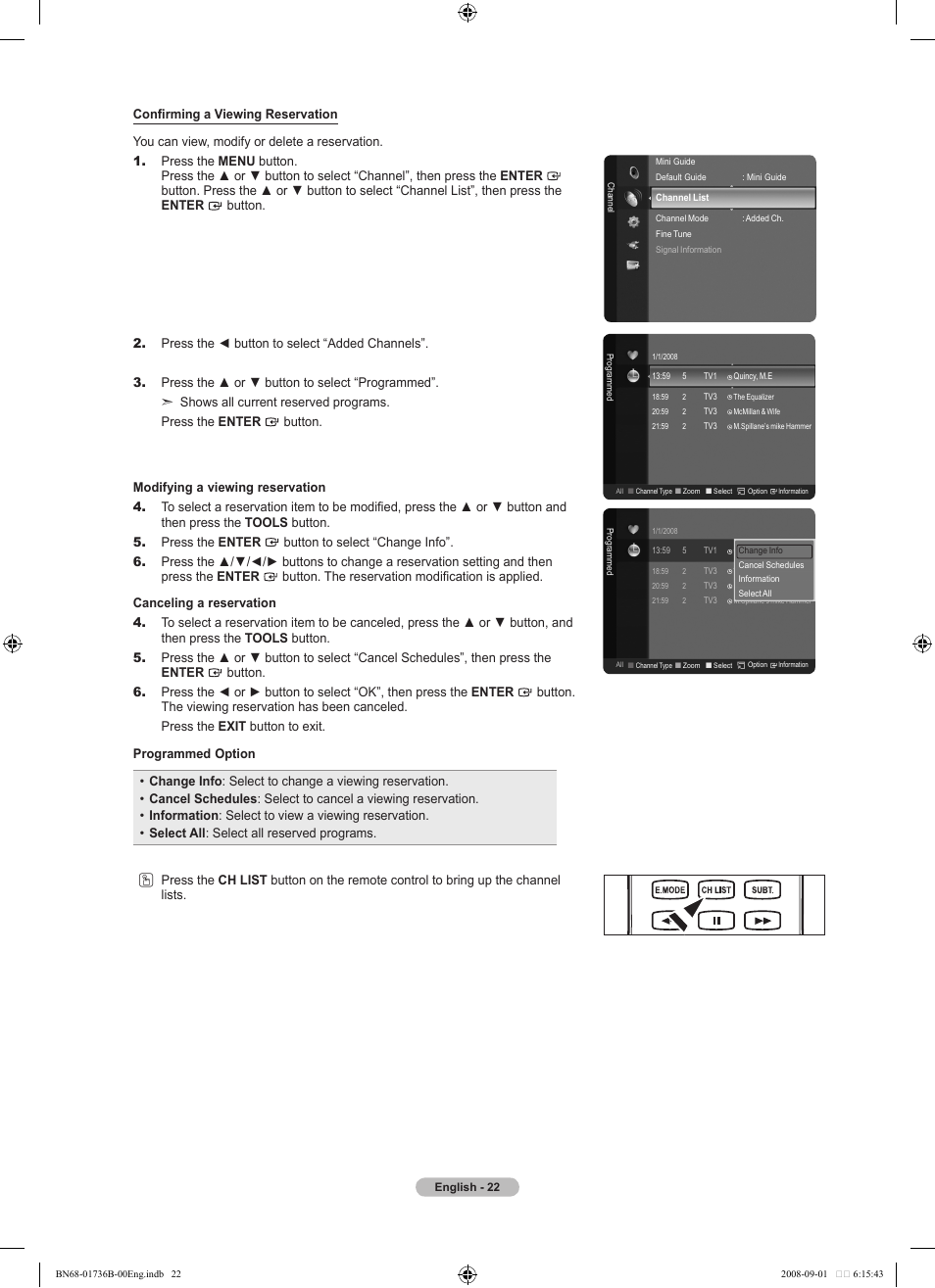 Samsung BN68-01736B-00 User Manual | Page 24 / 81