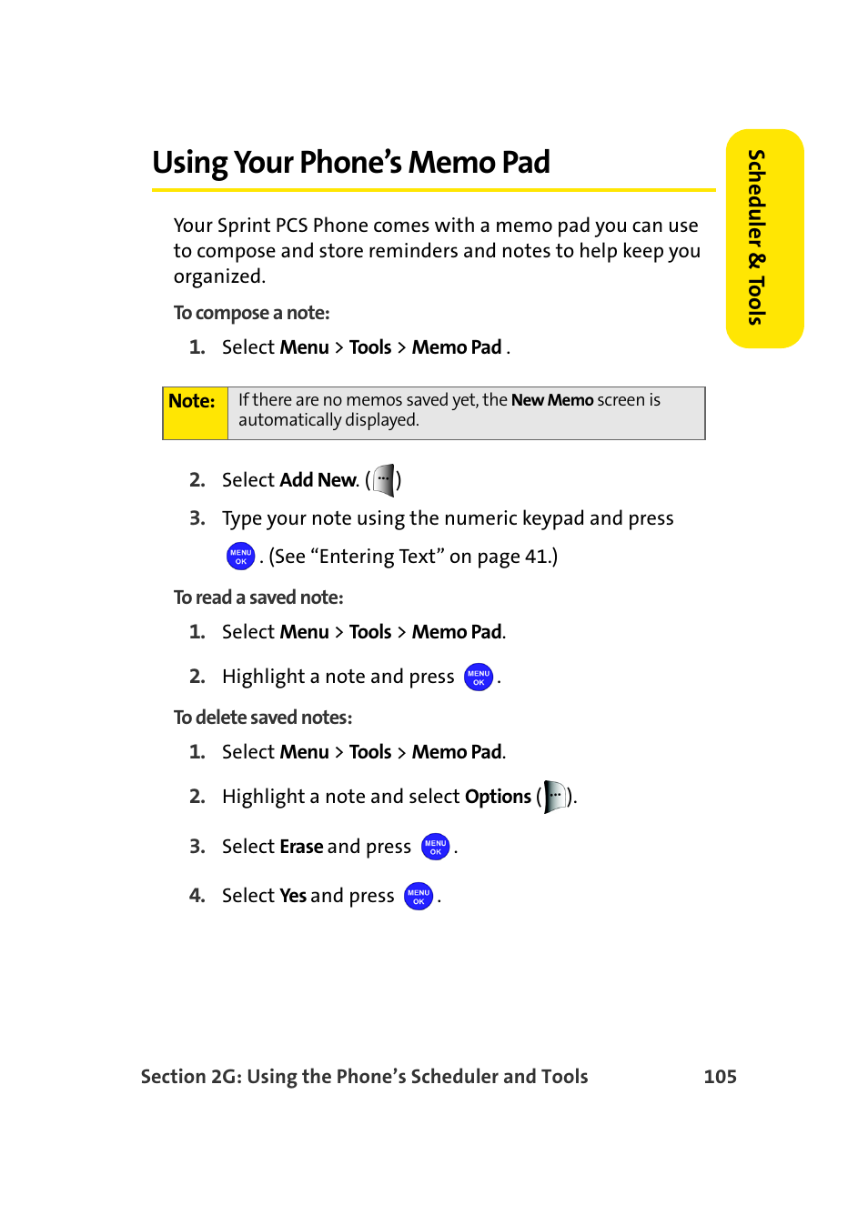 Using your phone’s memo pad | Samsung MM-A940 User Manual | Page 131 / 287