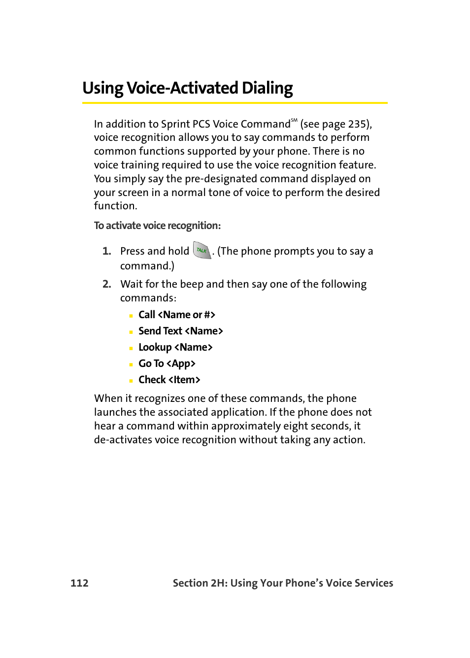 Using voice-activated dialing | Samsung MM-A940 User Manual | Page 138 / 287